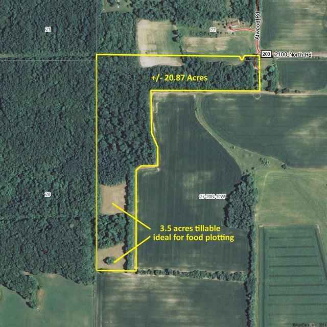 20.87 acres in Vermilion County, Illinois Illinois & Indiana Farm