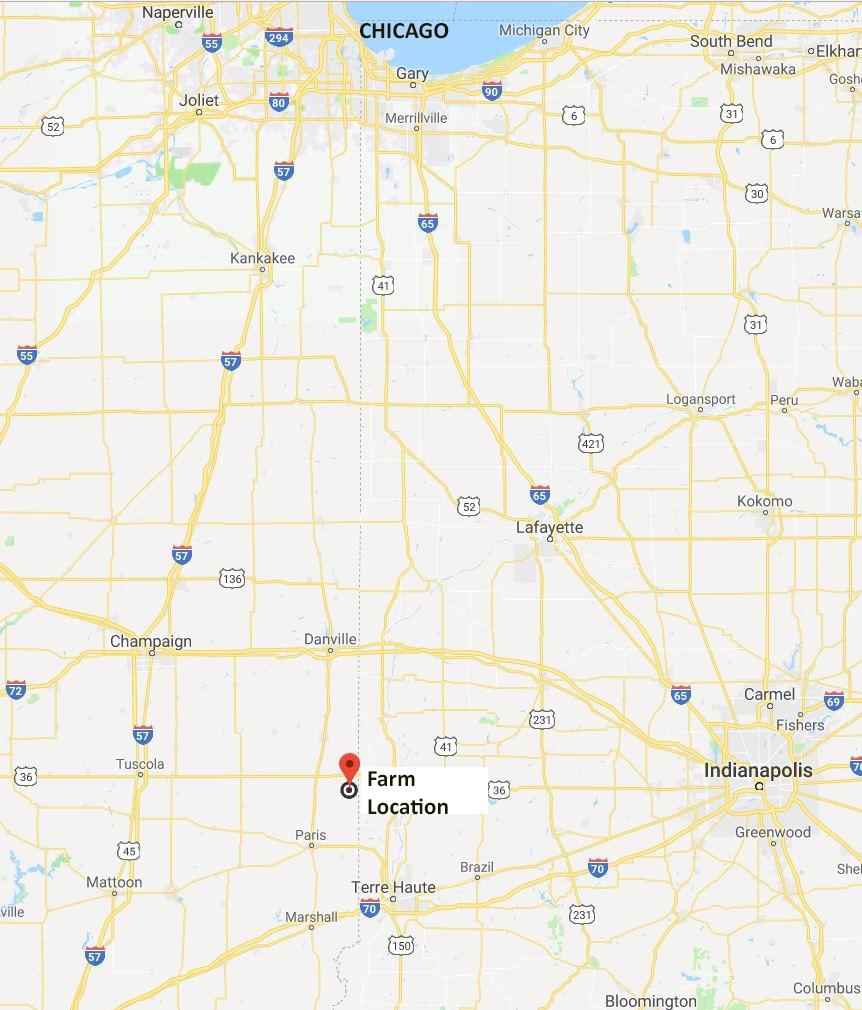 54 Acres Edgar County IL Illinois & Indiana Farm Real Estate