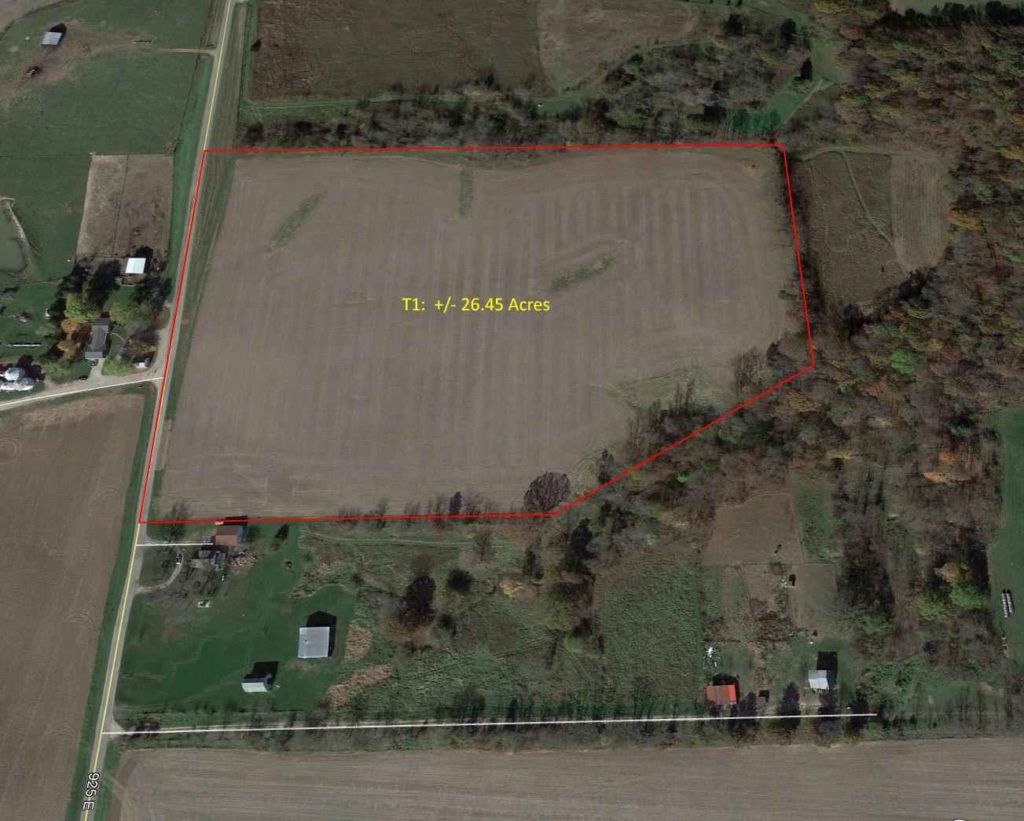 Edgar County IL Farmland Auction 177 Acres offered in 4 Tracts