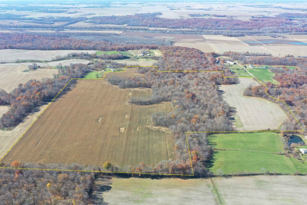Land Auction +/ 73 Acres Fountain County IN. Dec 20 Illinois
