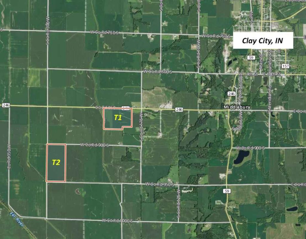 80 Acres, Clay County IN Illinois & Indiana Farm Real Estate