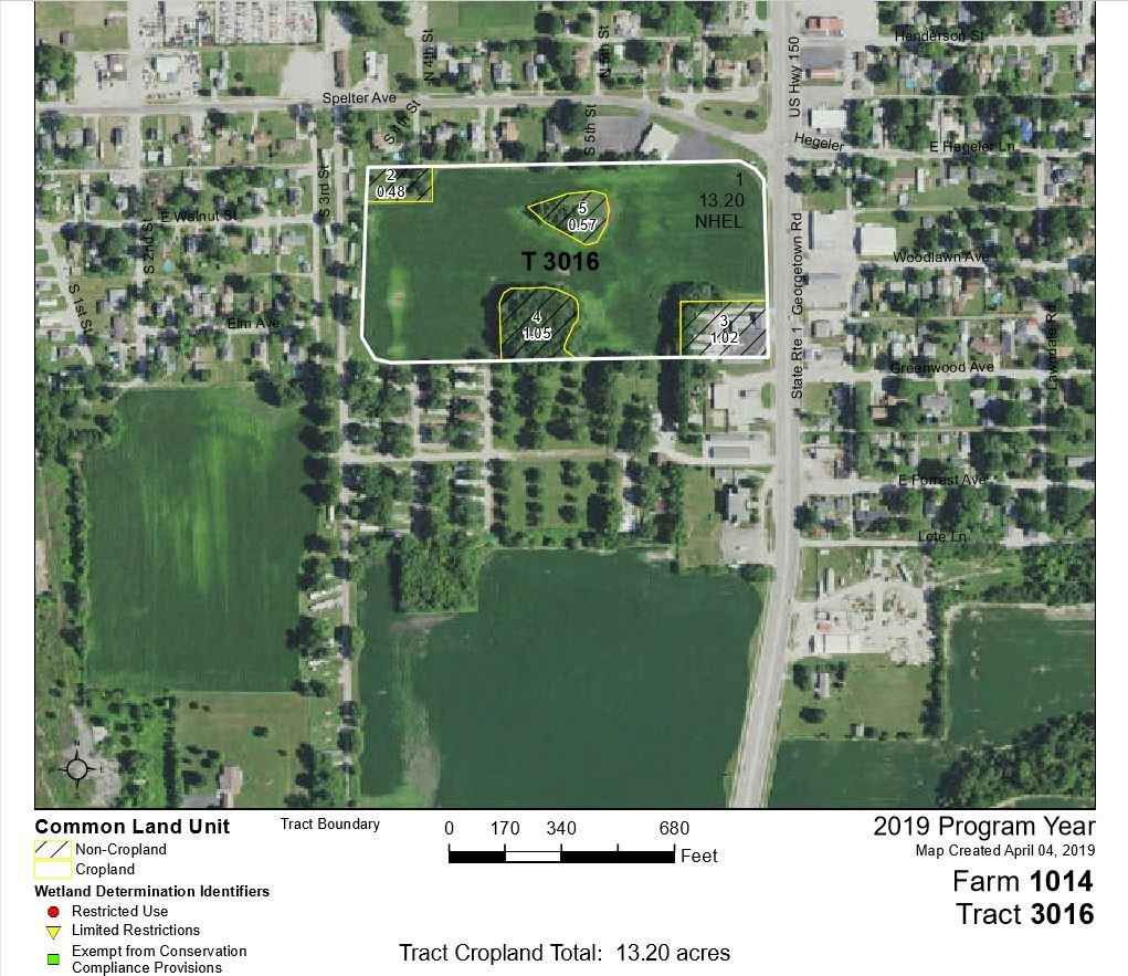 16 Acres Vermilion County IL Illinois & Indiana Farm Real Estate