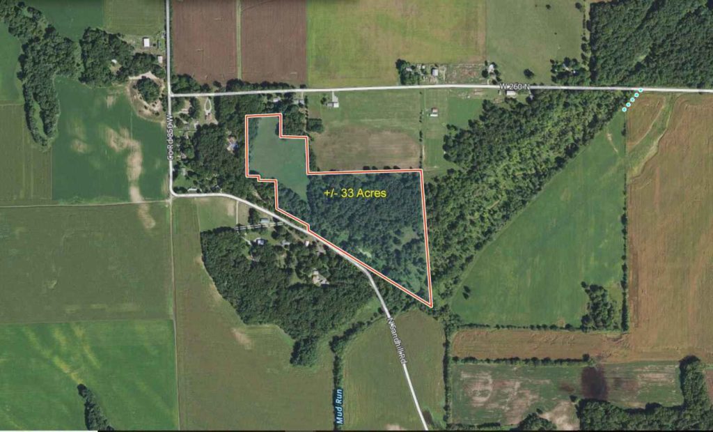 33 Acres Fountain County IN Illinois & Indiana Farm Real Estate