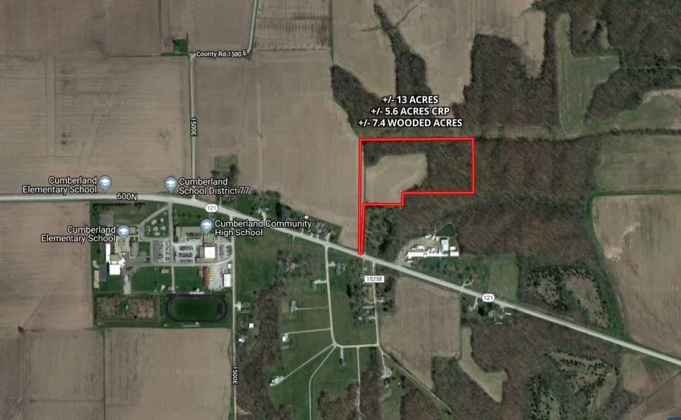 13 Acres, Cumberland County IL Illinois & Indiana Farm Real Estate
