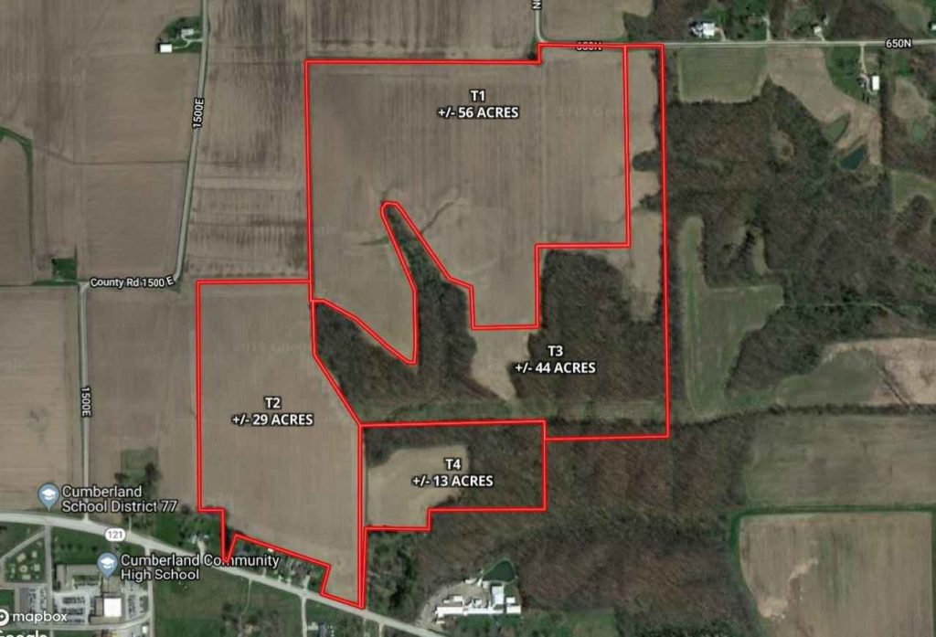 29 Acres Cumberland County IL Illinois & Indiana Farm Real Estate