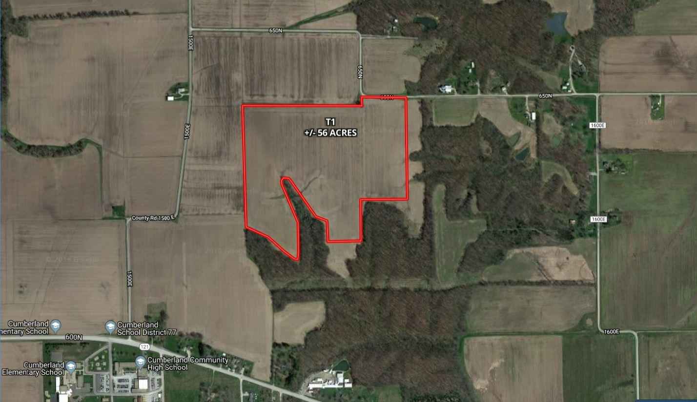 56 Acres Cumberland County IL Illinois & Indiana Farm Real Estate