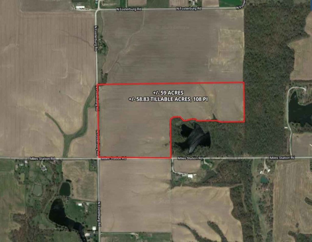 59 Acres, Macoupin County IL Farm Land Auction Illinois & Indiana