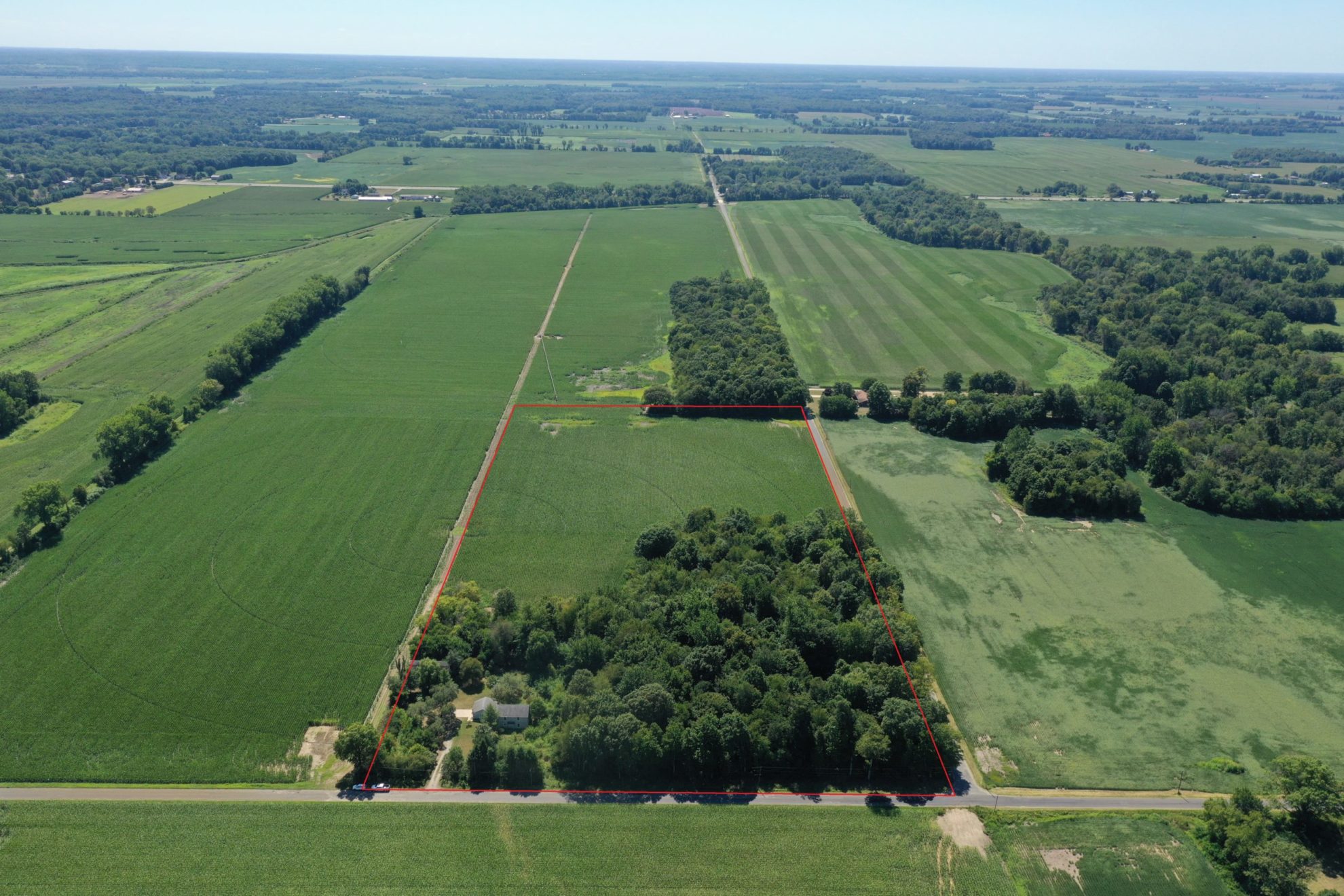 Real Estate Auction 20 Acres With Country Home Saint Joseph County 